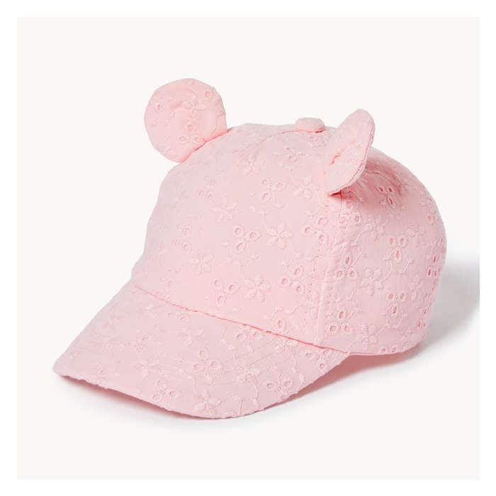 Baby Girls' Bear Cap